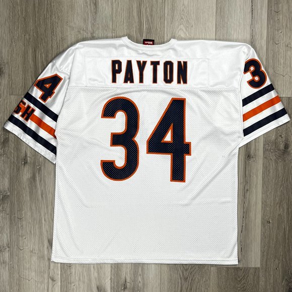 Walter Payton NFL Chicago Bears Wilson White XXLarge Jersey - Picture 1 of 8